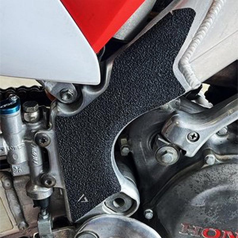 Honda CR125 CR250 Rubberized Frame Grip Tape/Guard │ (Fits: 2002-2007) (2 Pairs - Gray) 2 Pairs - Gray