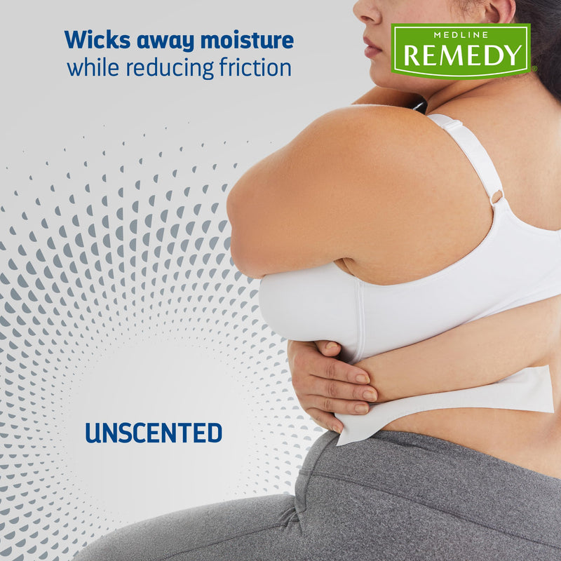[Australia - AusPower] - Medline Remedy Specialized DriGo-HP Antibacterial Wicking Sheet, 10" x 36", Advanced Moisture Management, Hospital Grade 