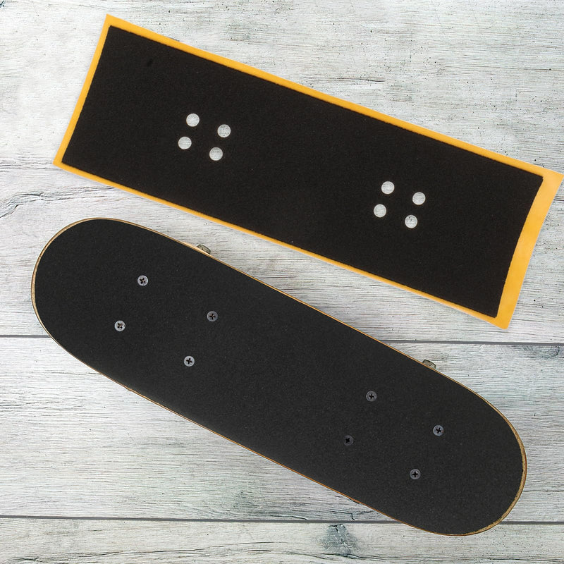 SUPVOX Finger Skateboards Tape 12 Pack Mini Skateboard Grip Tape Replacement with Strong Adhesive for Fingerboard Parts and Tiny Skateboards Accessories 4.33X1.49In