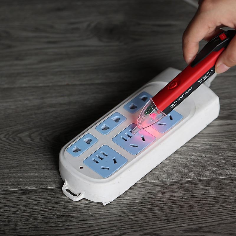 [Australia - AusPower] - Mr. Pen 2 Pack Non Contact Voltage Tester - Red & Yellow, Electric Tester Pen, Voltage Detector 