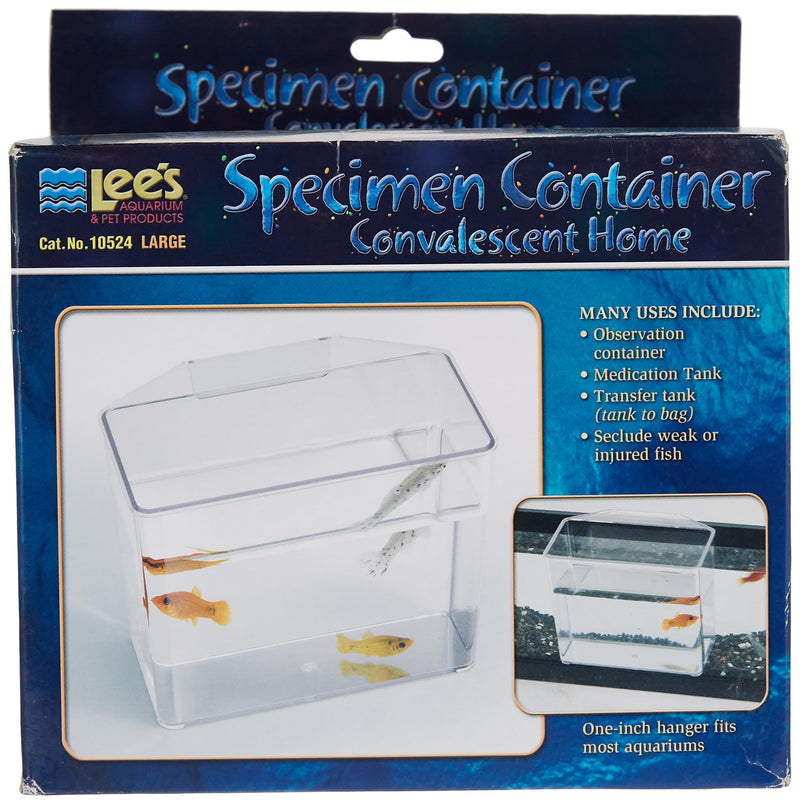 [Australia - AusPower] - Lee's Convalescent Home/Specimen Container - Large,White , 7 x 3 x 6" 