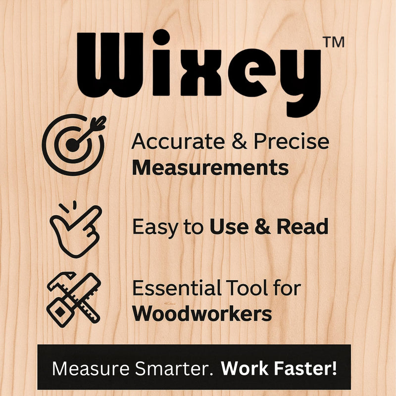 [Australia - AusPower] - Wixey 8'' Digital Protractor – Durable Angle Measuring Tool w/Magnetic Edges for Table Saws – Accurate, Precise Digital Angle Finder for Woodworking & Construction 