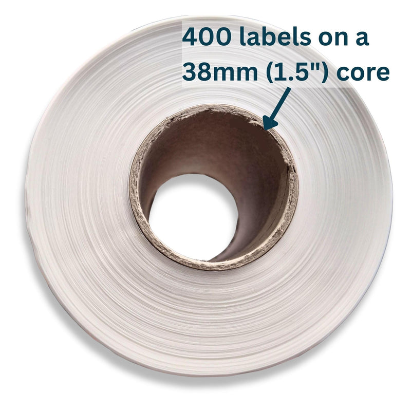 Urgent Medical Labels with Green Cross - Roll of 400 Latex-Free Stickers 100mm x 80mm (Approx 4" x 3") on 38mm (1.5") Core with Strong Adhesive. for Courier, Healthcare, Pharmacy, Clinic or Lab Use.