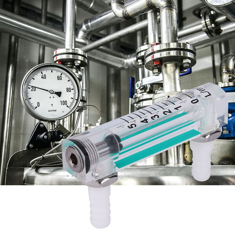 [Australia - AusPower] - Oxygen Air Flow Meter, LZQ-1 Air Flow Rate Gauge 1~5LPM Oxygen Carbon Dioxide Measuring Flowmeter Gauge, Gas Flowmeter 
