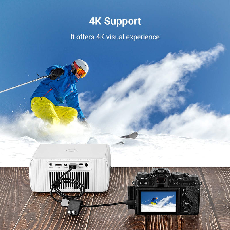 [Australia - AusPower] - SMALLRIG Ultra Slim 4K Adapter Cable (D to A), Micro-Sized Ports Male to Full-Sized Ports Female, 4K@60HZ, for Sony A7R IV A7RIII A7III A7II A7RII / for Fujifilm X-T2 X-T3-3021 