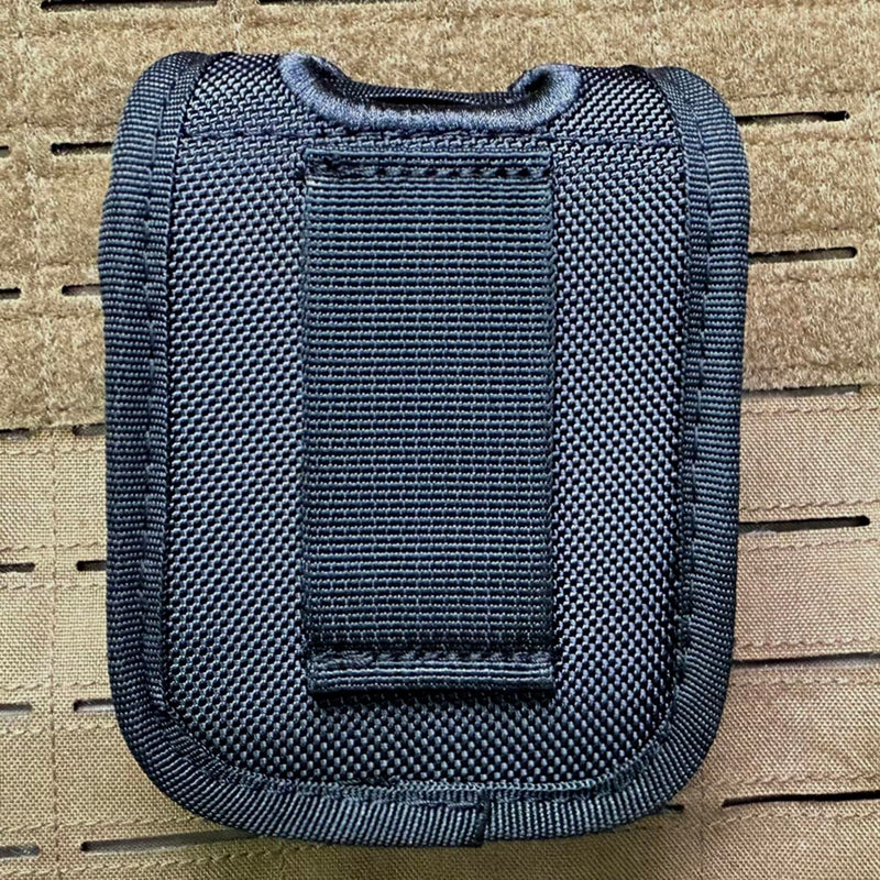 Molded Pager/Glove Pouch, Nylon Molded Latex Glove Pouch for Duty Belt,EMT Pager Holder for Most Compact pagers or Latex Gloves,Snap Closure
