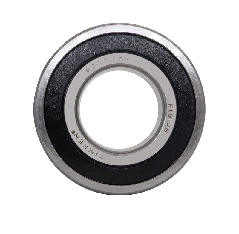 [Australia - AusPower] - 2PACK TIMKEN 6207-2RS Double Rubber Seal Bearings 35x72x17mm, Pre-Lubricated and Stable Performance and Cost Effective, Deep Groove Ball Bearings 