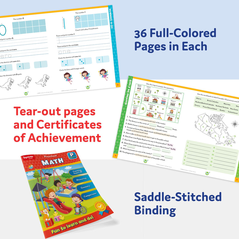 [Australia - AusPower] - Head Start Workbooks for Kids Ages 6-7, Fun 1st Grade Workbooks for Learning Reading and Math Basics, Before School Workbooks with Math, Printing, Writing, Phonics, and Skills Grade 1 