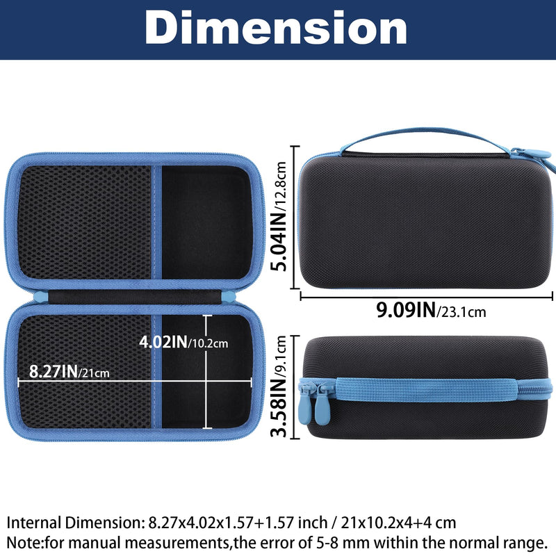 [Australia - AusPower] - khanka Hard Storage Case for TOPDON BT200 Car Battery Tester 24V 12V Load Tester+TOPDON Carpal OBD2/ TopScan OBD2 /TopScan Pro/Scanner Bluetooth 