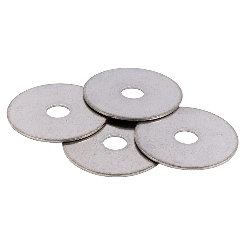[Australia - AusPower] - 5/16" Stainless Fender Washer (25 pack), 1-1/4" Outside Diameter, 18-8 (304) Stainless Steel by Makers Bolt 5/16" x 1-1/4" (25 pack) 