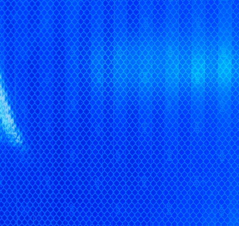 VViViD High Intensity Industrial Grade Honeycomb Pattern Reflective Vinyl Tape (1/2 Inch x 30ft, Blue) 1/2" x 30ft