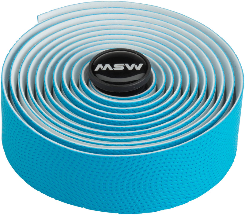 MSW Bike Premium Anti-Slip Gel Handlebar Tape, Blue/one roll | handlebar-tape