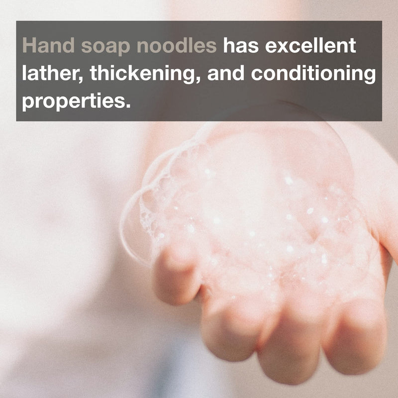Sodium Cocoyl Isethionate Noodles by Soapeauty for Skin & Hair Care - SCI Natural Surfactant Used for Making Bubble Baths, Bath Bombs, Shampoo Bars (16 oz) (Pack of 2) 16 Ounce (Pack of 2)