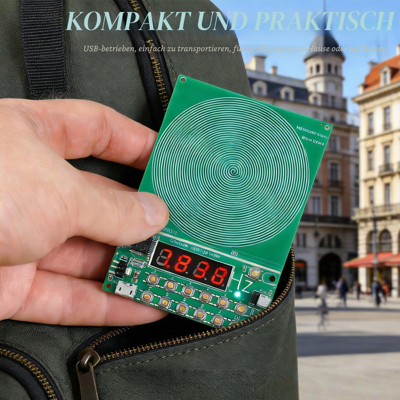 Schumann Frequency Generator: 7.83 Hz Schumann Wave Generator with Display, USB Port Frequency Generator, Natural Resonance, Stress Relief for Room Harmony, 0.1 ~ 100,000 Hz Adjustable