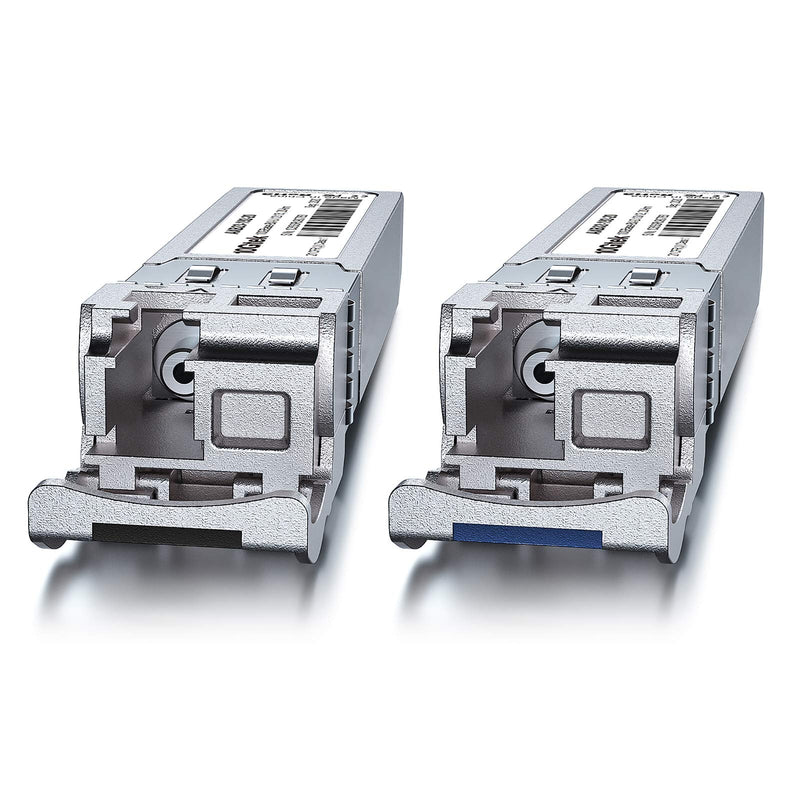 10Gtek a Pair of 10Gb SFP+ Bidi Transceiver, 10GBase-BIDI 1270nm/1330nm SMF, up to 20km, Compatible with Cisco SFP-10G-BXD-I/SFP-10G-BXU-I, Ubiquiti UniFi, Mikrotik, Netgear, Open Switch 6) 10G-Bidi: 20km 2