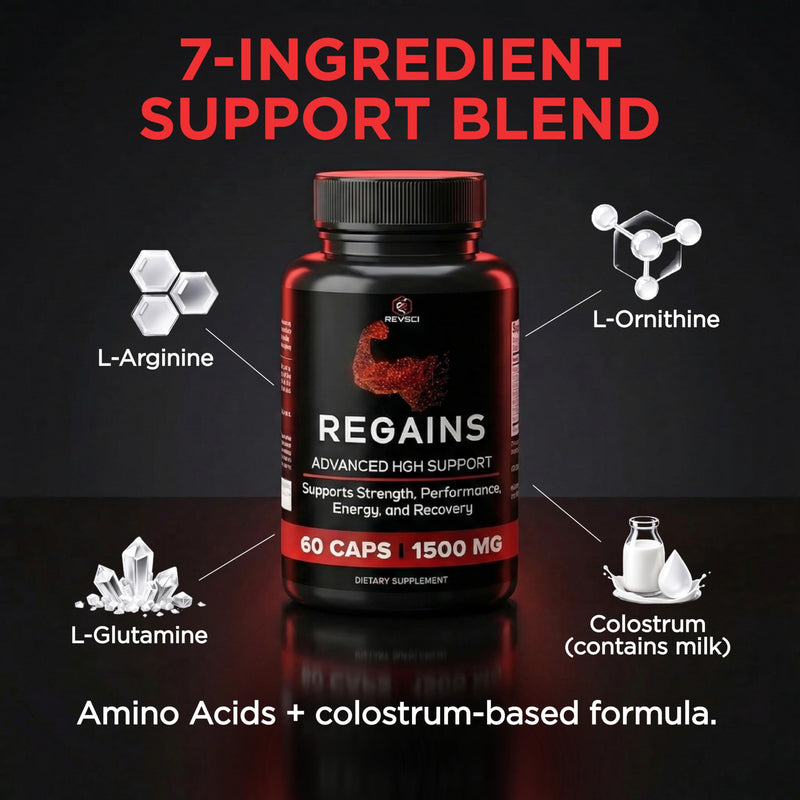 [Australia - AusPower] - HGH Supplements for Men & Women - Regains Natural Anabolic Muscle Growth Building & Human Growth Hormone for Men, Muscle Builder for Men, Muscle Recovery Post Workout Supplement, 150 Protein Pills 150 Count (Pack of 1) 