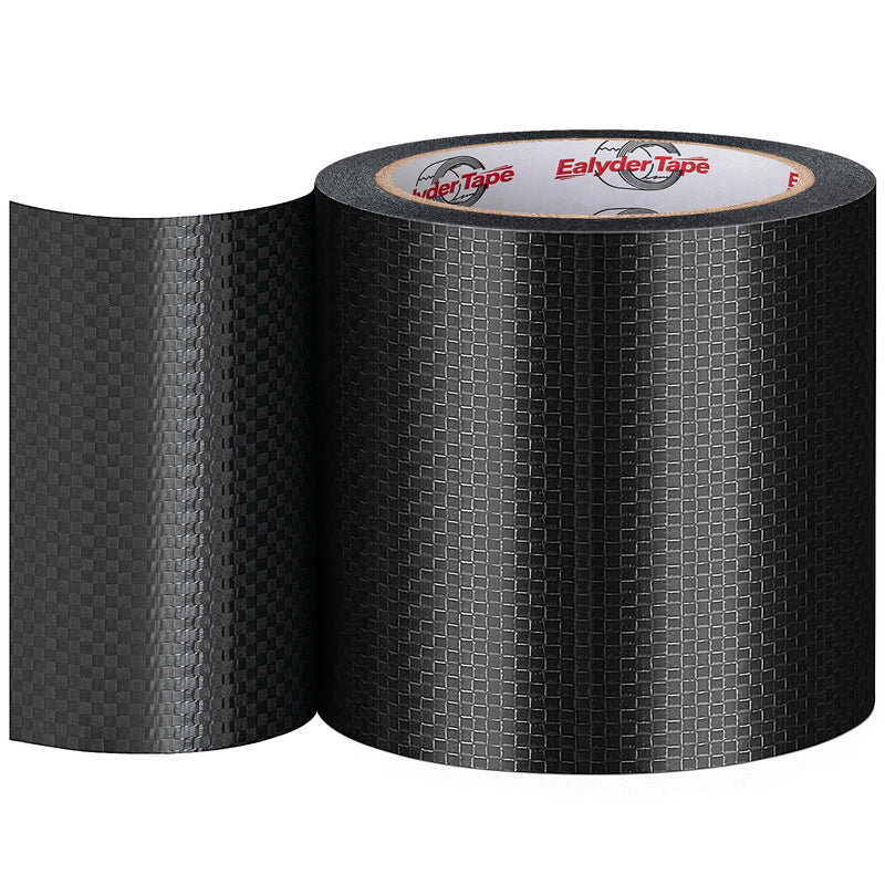 RV Underbelly Tape RV Underbelly Repair Material 4" x 26', Waterproof Flex Belly Tape with Permanent Sealing Adhesive for Mobile Home, Trailer, Camper(Black, 4 Inch x 26 Feet) 4'' x 26'