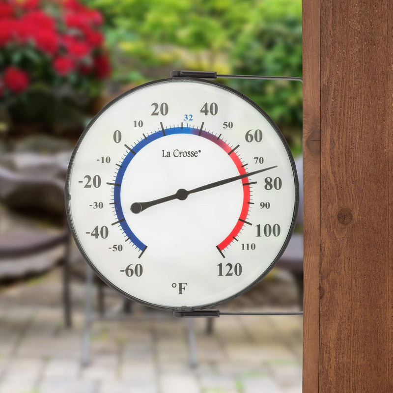 [Australia - AusPower] - La Crosse Technology 104-105 5" Hanging Bracket Analog Thermometer 