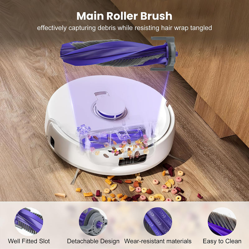 [Australia - AusPower] - 20 Pcs Accessories kit for NARWAL Freo Z10 Ultra/NARWAL Freo Z10 Robot Vacuum Cleaner, 1 Main Roller Brush, 6 Dust Bags, 4 Hepa Filters, 4 Mop Pads, 4 Side Brushes, 1 Clean Tool 20 Pcs for NARWAL Freo Z10 Ultra/Z10 