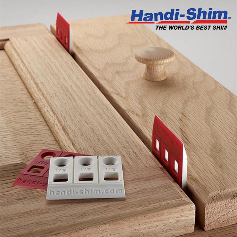 [Australia - AusPower] - Heavy Duty Reusable Plastic Construction Shims for Spacing, Leveling, Plumbing and More - 100 Piece Assorted Pack (4 Sizes 