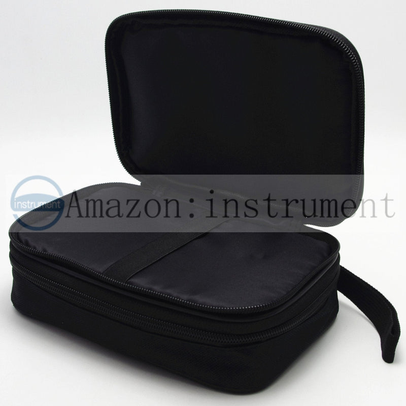 [Australia - AusPower] - TH19 Double Layered Padded Carrying Zipper Soft Case with Wrist Strap Use for Multimeter Meter 