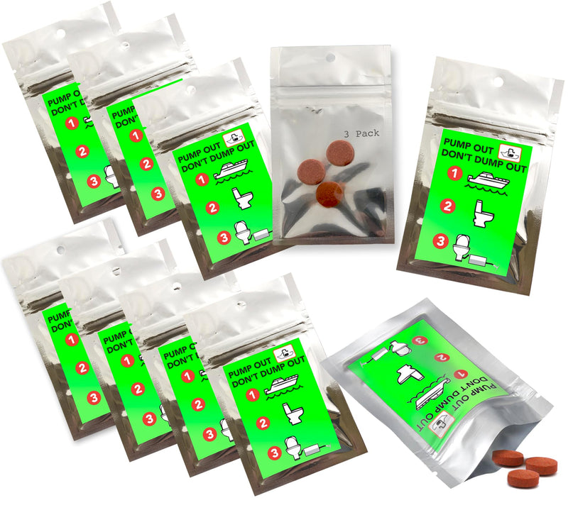 [Australia - AusPower] - New Resources Group Marine Water Leak Fluorescent Tracing Tablets Pack Neon Green Dyes Detect Illegal Discharge Boats, EPA Standard Sewer and Drain Commercial 10 Pack 