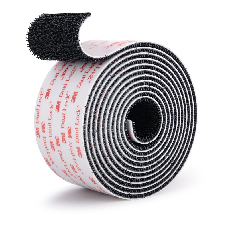 Dual Lock SJ3550 Made of 3M Heavy Duty Reclosable Fastener 2" x 7.5Ft Industrial Strength Mounting Strips Self Mating Interlocking Hook with Strong Adhesive for Indoor Outdoor Home Office Deco Large Roll