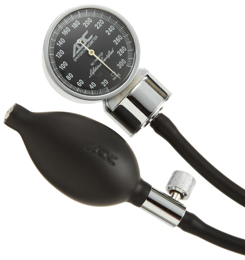 [Australia - AusPower] - ADC Diagnostix 700 Premium Professional Pocket Aneroid Sphygmomanometer with Adcuff Nylon Blood Pressure Cuff, Adult, Burgundy 