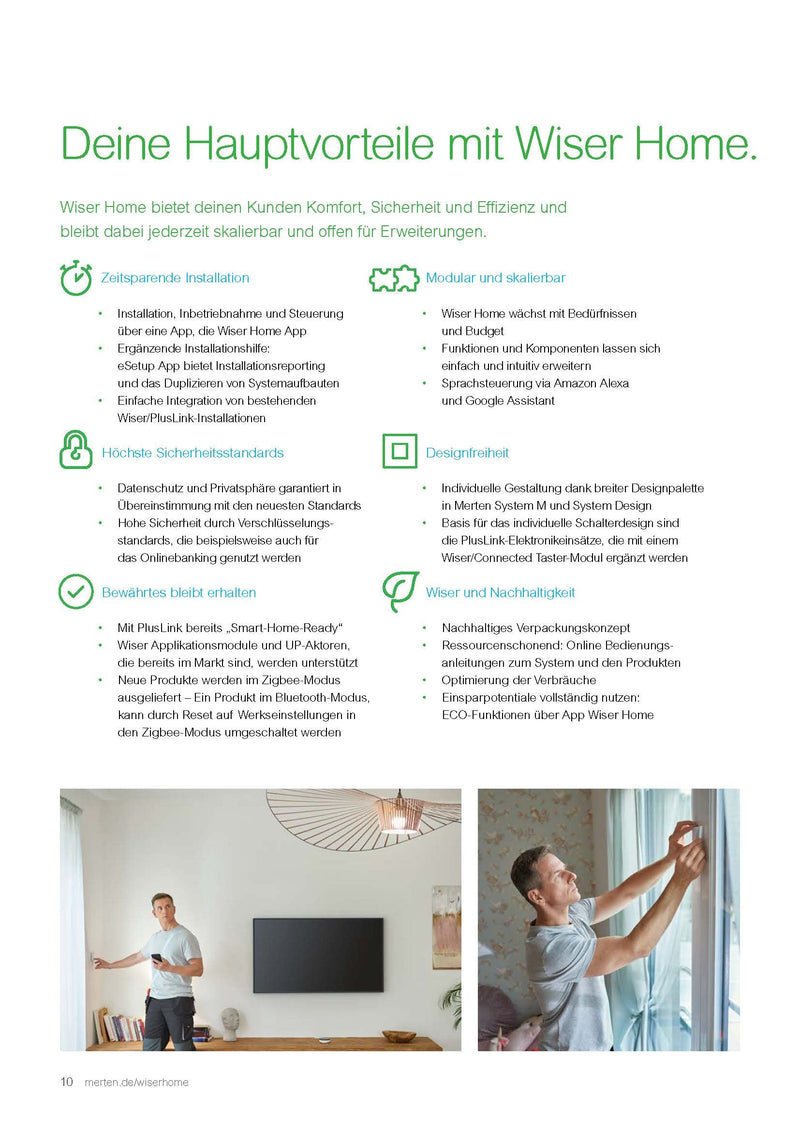 Schneider Electric Wiser CCTFR6400 Room Thermostat with Display | Control via app or manual, Zigbee, via hub compatible with Matter, Alexa, Google, Apple White