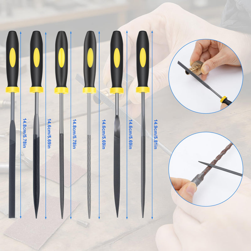 3D Printer Deburring Tool Accessory with 11 Different Blades | 3D Printing Deburring Set with 6 File Set Including Professional Deburring Tool for Resin, Cleaning, Polishing Tools