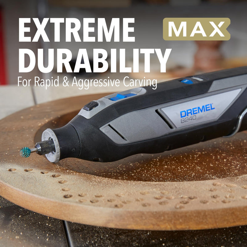 [Australia - AusPower] - Dremel 9951 Ball Tip 11/32" Power Rotary Carving Bit - Ideal for Removal and Smoothing Applications in Wood, Plastic, Foam, and Rubber 