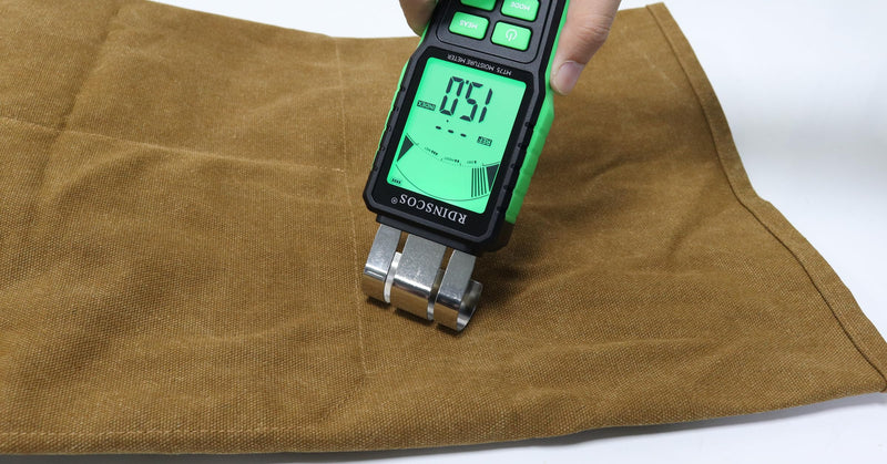 [Australia - AusPower] - RDINSCOS Pinless Moisture Meter for Wood, Cement, Floors, Drywall, Concrete and Plaster – Non-Invasive Digital Damp Detector with 40mm Depth, REF Mode, Backlit LCD, for Home and Professional Use MT75 