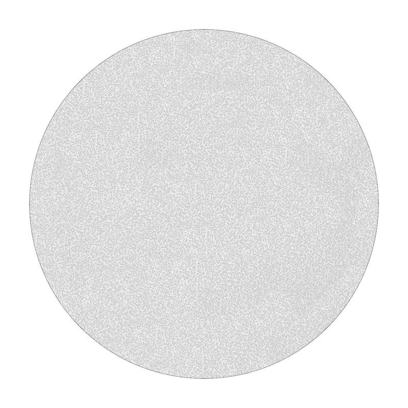 DuraMark Durable Adhesive White Reflective Anti-Slip Glass Bead Surface 6 Inch Dots for Outdoor and Permanent Applications, Safety Floor Signs (Pack of 16) 6 Inch - 16 Packs