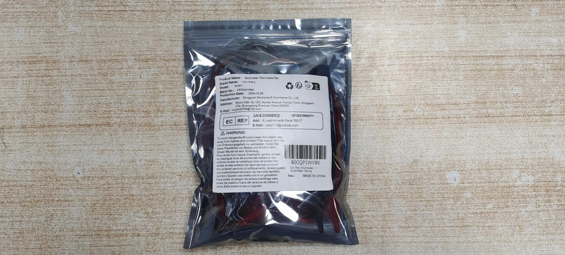 [Australia - AusPower] - Multimeter Test Leads Set,21PCS Digital Electrical Test Probes Set with Alligator Clips,SMD IC Test Hook Clip,Test Tweezer,Spade Plug,Replaceable Precision Sharp Probes for Multimeter Testing Test Kit-2 