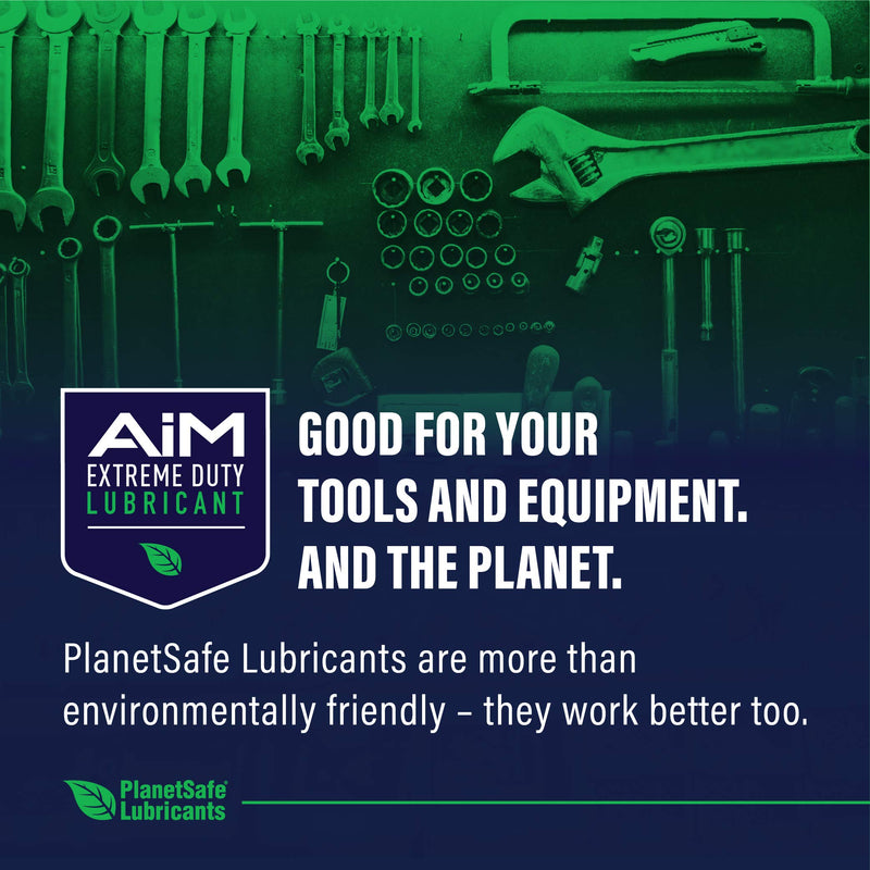 [Australia - AusPower] - PlanetSafe AIM Extreme Duty Lubricant - All-Purpose Industrial Lubricant - The World's Greatest, Safest, Hardest-Working Lubricant - Non-Toxic, Odorless, 1oz - Penetrates, Cleans, Protects AiM | 1oz | All Purpose 