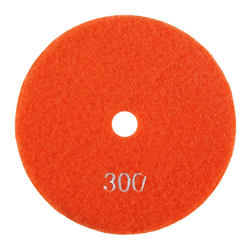 [Australia - AusPower] - Marhynchus Grinding Wheel, 5 Inch 125 mm, Wet Diamond Polishing Pads, Grinding Wheels for Granite, Concrete, Marble, Grit 300, for Table and Angle Grinding Machine 