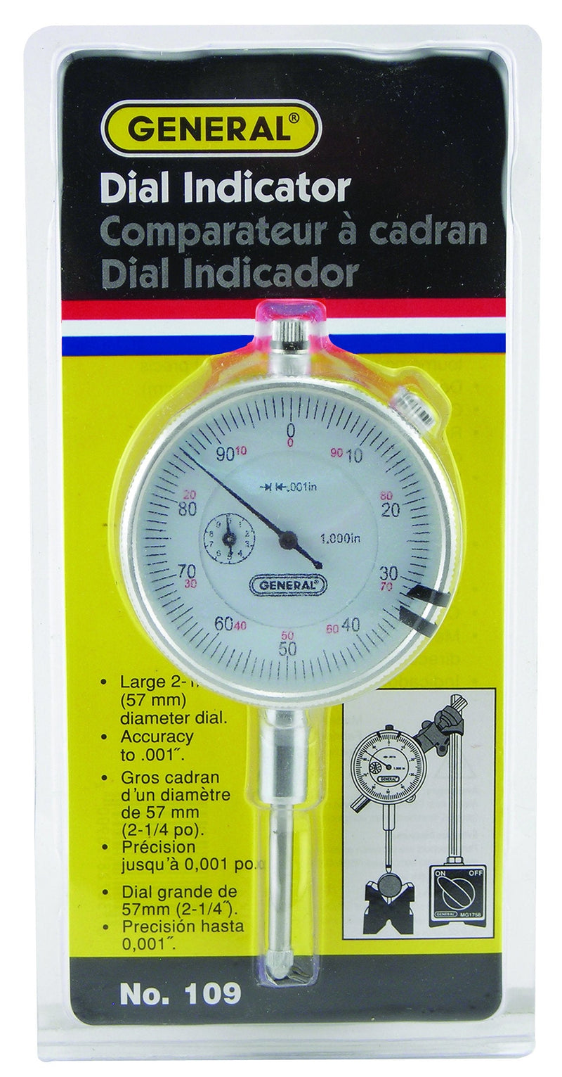 [Australia - AusPower] - General Tools 109 Economy Plunger Dial Indicator 