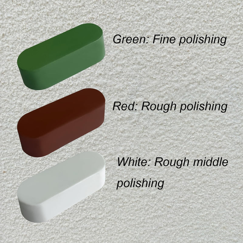 [Australia - AusPower] - Buffing Compound 5 Oz Kit - 4 Pcs Jeweler’s Rouge Polishing Compound - Used for Buffing Soft Metals Like Gold/Silver to A Brilliant High Lustrous Finish & Will Not Scratch The Finest Or Softest Metals 