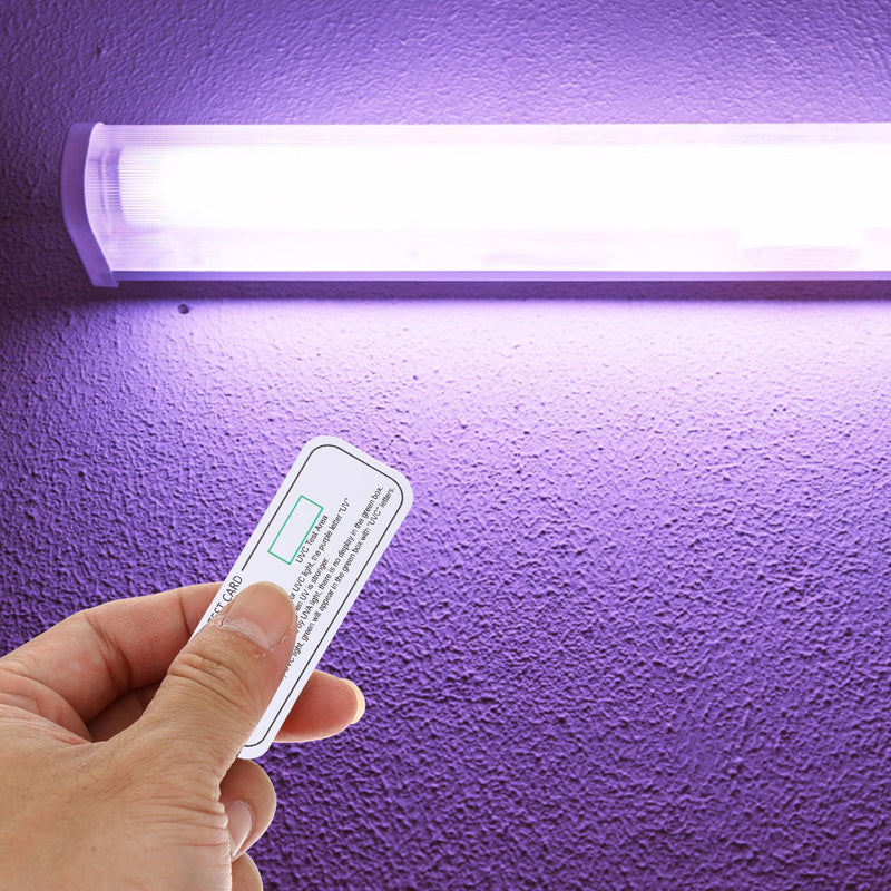 [Australia - AusPower] - Uv Test Cards for Uvc Devices Professional PVC Waterproof Test Strips Color Change Indicator for Uv Calibration and Quality Control 