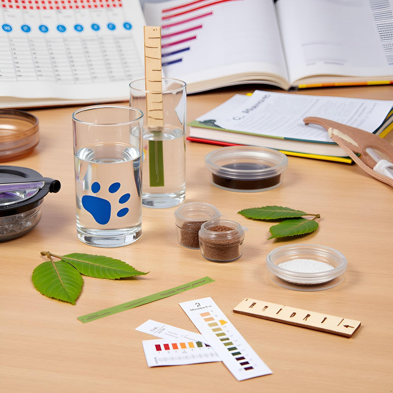 [Australia - AusPower] - 1Pack pH.1-14 Test Paper Extensive Test Paper Litmus Test pH Test with Storage Case for Saliva Urine Water Soil Testing Pet Food and Diet pH Monitoring Lab Consumables Lab Supplies 