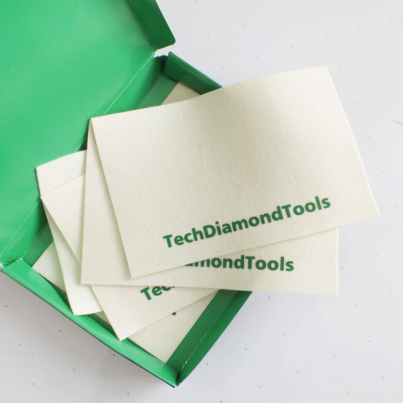 [Australia - AusPower] - A Set of 5 Wool Cloths for Buffing or Polishing with TechDiamonTools Diamond Pastes 