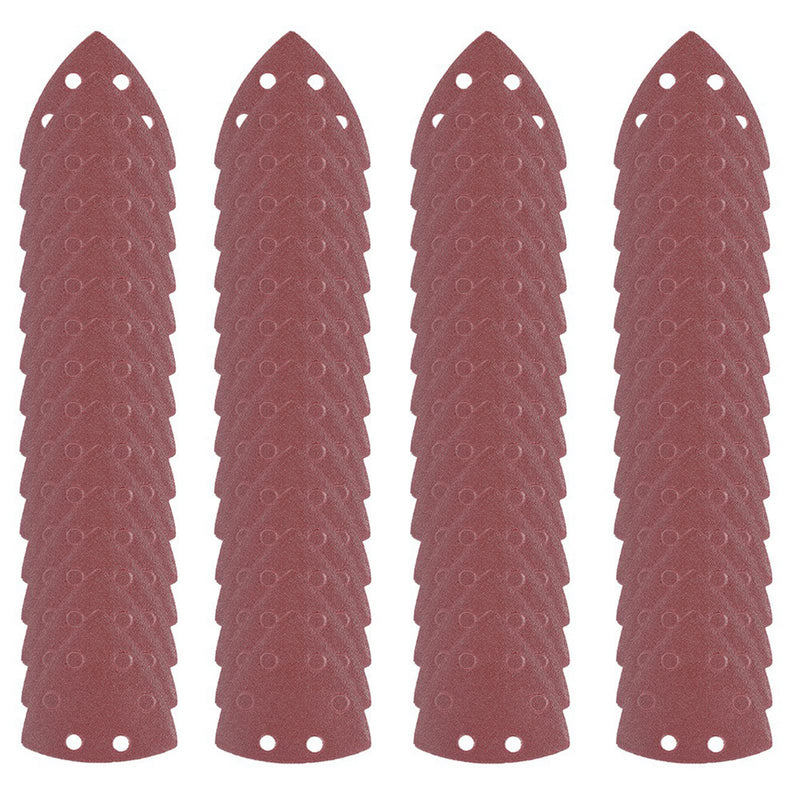 [Australia - AusPower] - 61Pcs 90mm Multi-Function Sanding Pad Triangular Sandpaper - Quick Release Blade Replacement, Case, Scraper, Blade, Sanding Pad, Sanding Paper 