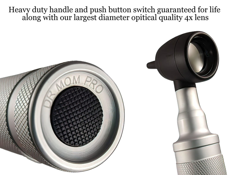 [Australia - AusPower] - ?Lifetime Warranty?5th Gen Dr Mom Professional Otoscope - 100% Forever Guarantee - Full-Size with Our Largest Lens 
