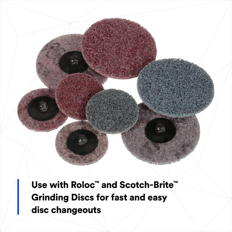 [Australia - AusPower] - 3M Roloc Disc Pad Assembly 05539, 2 in, Quick Change, Durable Backup Pad 1 