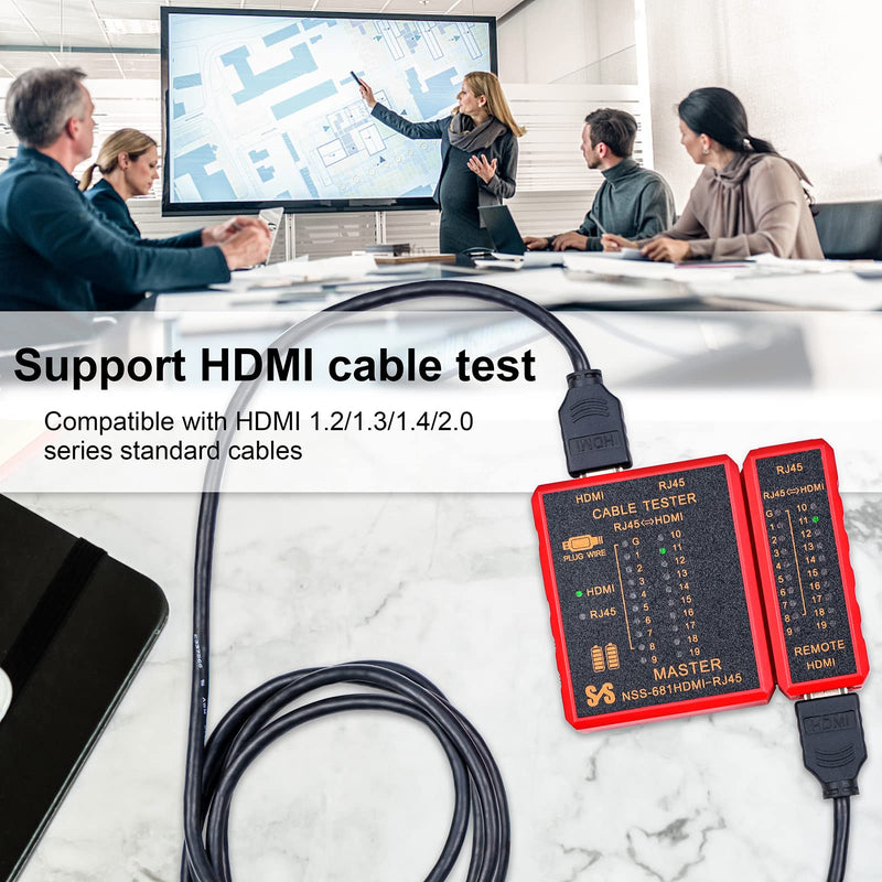[Australia - AusPower] - HDMI & Network Cable Tester Duo 