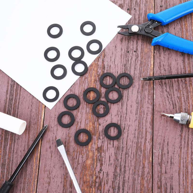 [Australia - AusPower] - Prasacco 25 Pieces Shower Hose Washers, Rubber Hose Washer Tap Sealing Rings Shower Head Washers Rubber Washers Seals,1/2 Inch Hose Washer Seal for Shower Head and Hose Connecting 