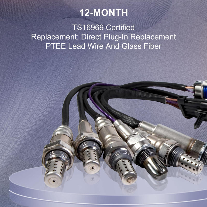 [Australia - AusPower] - PAPAPARTS O2 Oxygen Sensor 234-5113 Upstream Compatible with Ford for F150 2009-2015, Explorer 2013-2015, Escape Fusion 2010-2012, Focus 2012-2014, for Mustang E-250 E-350, for Lincoln MKC MKT MKS 