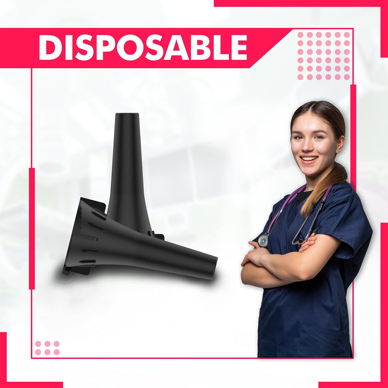 [Australia - AusPower] - 4.25 mm Disposable Ear Specula for Welch Otoscopes - Bag of 100 psc compatible with all otoscopes of Welch-Allyn Universal Otoscope Speculums 4.25 MM 100 Count 