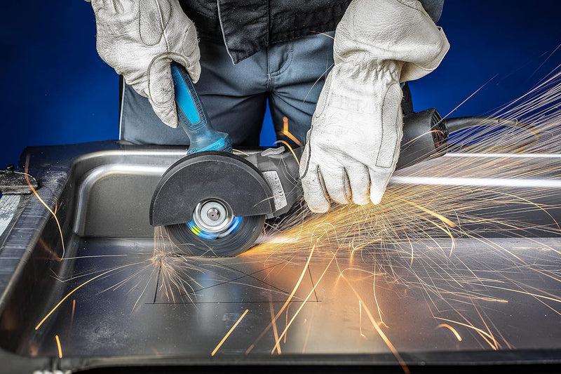 Pferde 1.0 mm cutting discs box - for high cutting performance and solid service life on steel and stainless steel (Inox) 125 x 1.0 x 22.23 mm 25 pieces