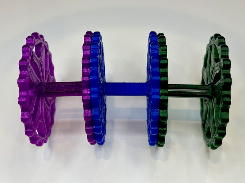 [Australia - AusPower] - Third Hand Binding Folder Clip and Binding Wheel for Quilting and Sewing by Purple Hobbies, Making It Easier to Create Binding and Store. (Purple Binding Wheel ) Purple Binding Wheel 